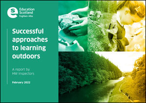 Cover of Learning Outdoors report