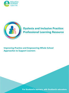 Cover of Dyslexia and Inclusive Practice: Professional Learning Resource