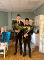 Gifting flowers to care home