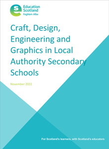 Cover of Craft, Design, Engineering and Graphics in Local Authority Secondary Schools