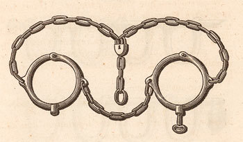 Iron Collar and Chains Used by Slave Traders (http://understandingslavery.com)