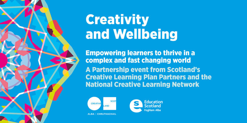 creative education hub Creativity and Wellbeing banner