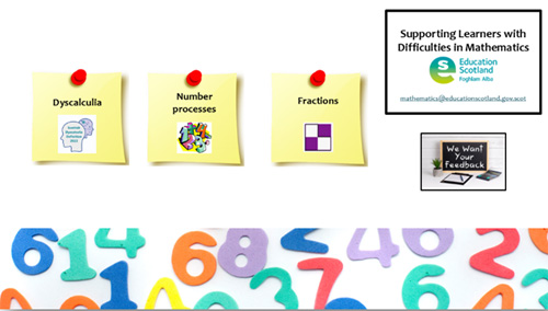 Supporting learners with difficulties in mathematics slide