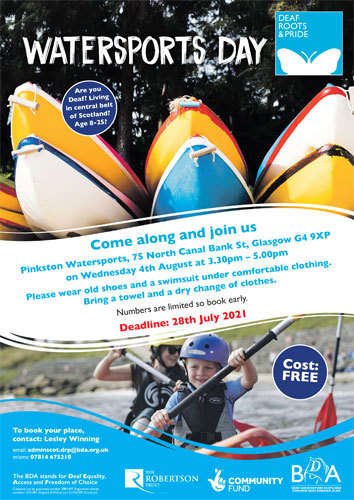 Watersports Day poster